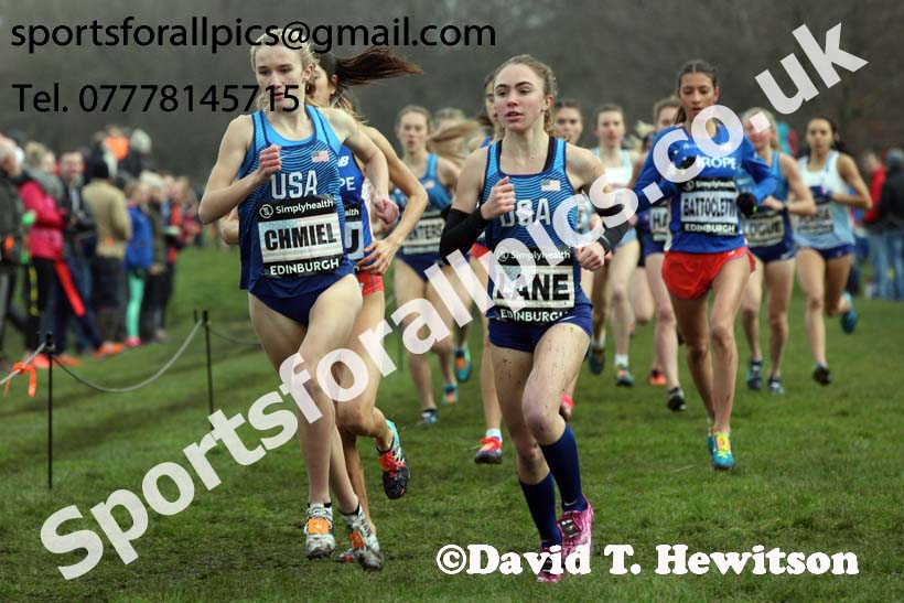 Simplyhealth Great Edinburgh XCountry junior women, 2018 Simplyhealth Great Edinburgh International XCountry. Photo: David T. Hewitson/Sports for All Pics